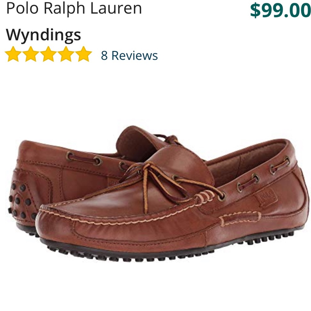 Ralph Lauren Leather boat shoes